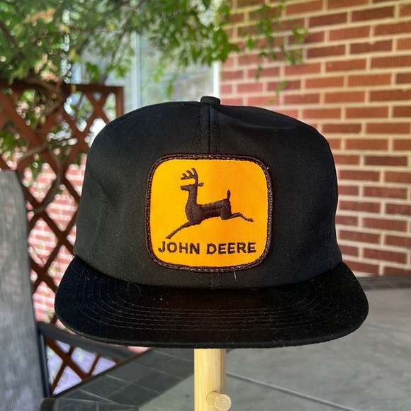 Accessories Vintage John Deere Patch Trucker Hat Snapback Cap